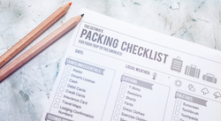 Koffer packen: Checklisten