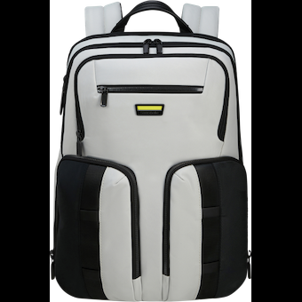 Urban-Eye Laptoprucksack 14.1 Zoll 2 Pockets Light Grey/Lime