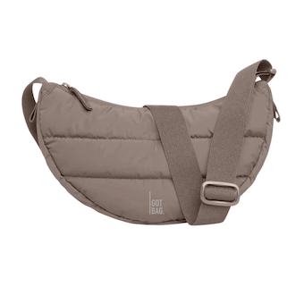 Moon Bag Small Puffer Monochrome Oyster