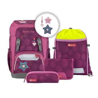 Giant Schulrucksack-Set 5 tlg. Glamour Star