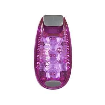 LED Sicherheits-Klemmleuchte Pink