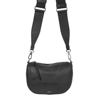 Dalia Mina Crossbody Schwarz Nickel