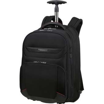 PRO DLX 6 17,3 Zoll Laptoptasche mit Rollen Schwarz