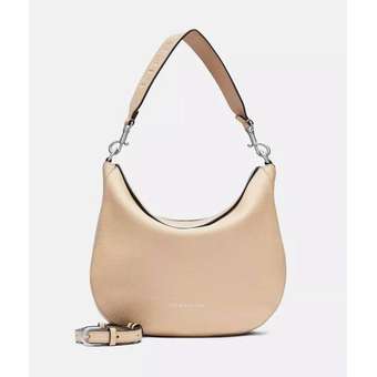 Alessa Pebble Hobo M Sandy