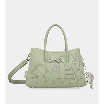 Alma Riemenhandtasche M Hellgrün