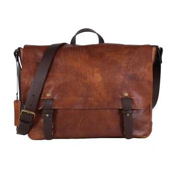 Buvik Messenger Bag Marrone