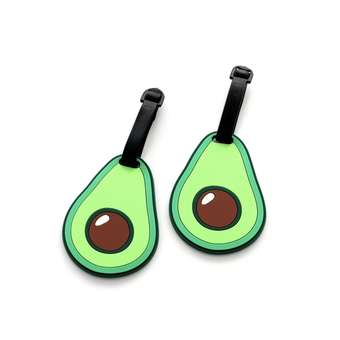 ANDO 2x Kofferanhänger Avocado