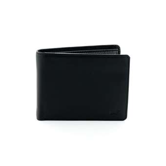 Nappa RFID Geldbörse Querformat 8CS schwarz