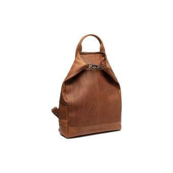Manchester Lederrucksack Cognac
