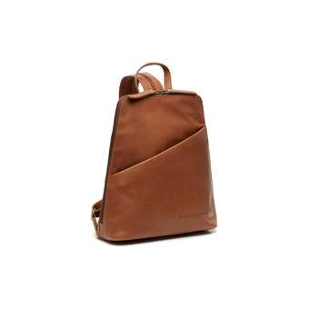 Claire Cognac Lederrucksack