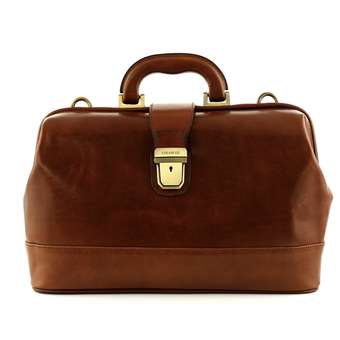 Doctor Bag Marrone