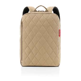 Classic Backpack M Rhombus Ginger