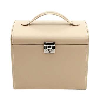 Cordoba Leder Schmuckkoffer Beige