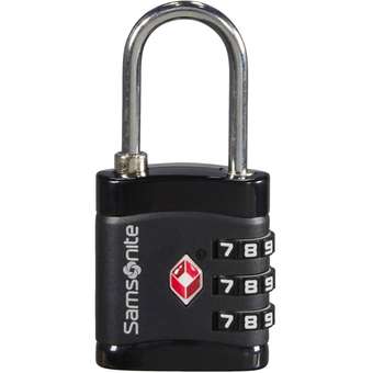 Combilock 3-Dial-TSA-Schloss light black