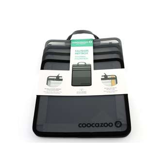 Faltbare Heftbox Schwarz