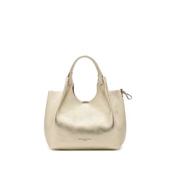 Dua S Beuteltasche Light Gold Caramello