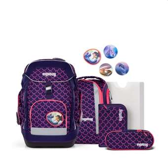 Maxi Schulrucksack Set 6tlg. PerlentauchBär
