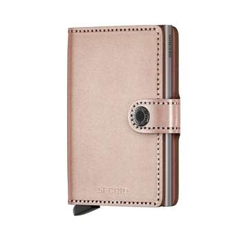 Miniwallet Metallic rose