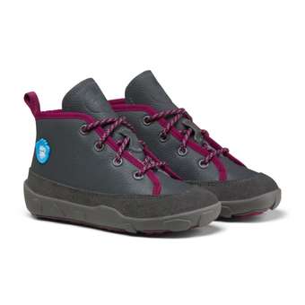 Mid Boot Winterschuh Leder Easy Grey Berry Bird