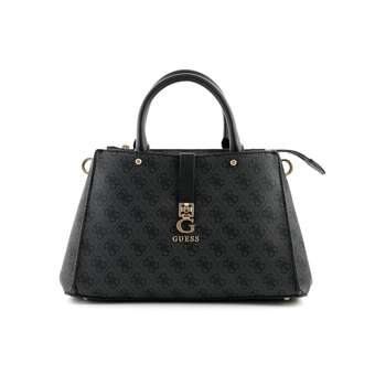 Zamira Handtasche mit Riemen Coal Logo