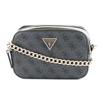 Noelle Camera Crossbody Coal Logo