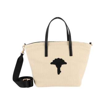 Cestino Chiaro Suna Shopper Schwarz