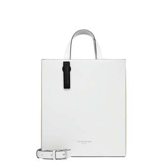 Paper Bag M Carter Bi-Colour Offwhite