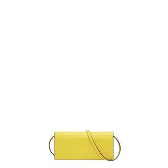 Paper Bag Crossbody XS Logo Carter Lemon