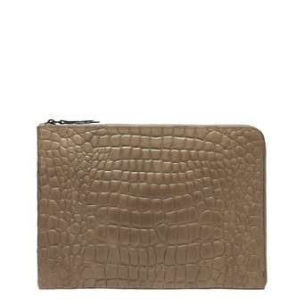 Laptop Case Kroko Praline