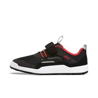 Low Cut Sneaker Multi Schwarz Rot