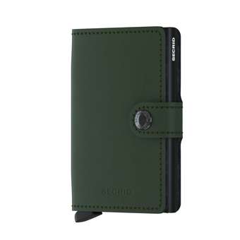 Miniwallet Matte green black