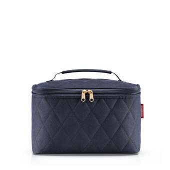 Cosmetic Case Rhombus Midnight Gold