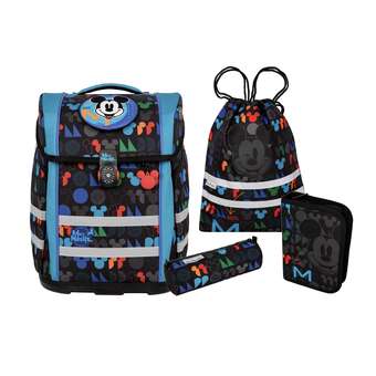 Perfecto Disney Schulranzenset 5tlg. Mickey Mouse