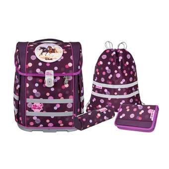 Ergo Perfecto Schulranzenset 5tlg. Ruby