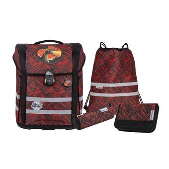 Ergo Perfecto Schulranzenset 5tlg. Zack