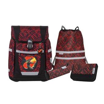 Tenero Schulranzenset 5tlg. Zack