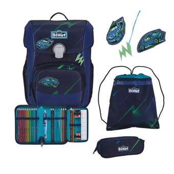 Neo Superflash Schulranzen-Set 4-tlg. City Lights