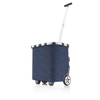 Carrycruiser Einkaufstrolley Herringbone Dark Blue