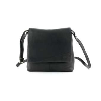 48151 Schultertasche Black