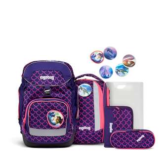 Pack Korallbär 6tlg.-Schulrucksack-Set