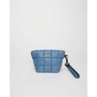 Porter Clutch Denim