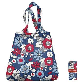 Mini Maxi Shopper Florist Indigo