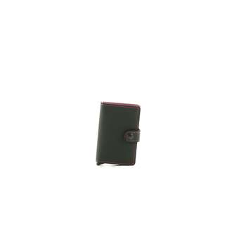 Miniwallet Matte Black & Fuchsia