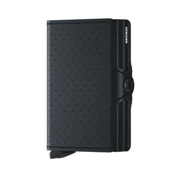Twinwallet Perforated black