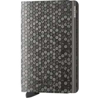 Slimwallet Hexagon Grau