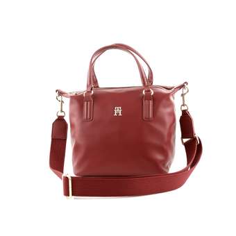 Iconic Tommy Poppy Plus Small Tote Rouge