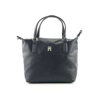 Iconic Tommy Poppy Plus Small Tote Space Blue