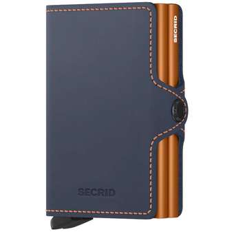 Twinwallet Matte nightblue-orange