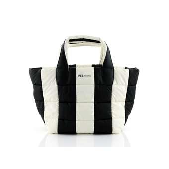 Porter Tote S Black Marshmallow