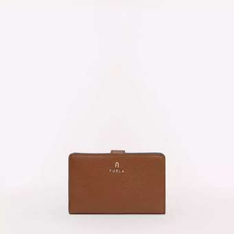 Camelia Wallet Cognac